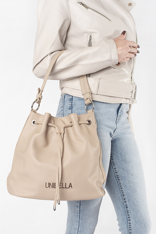 Tasche Įorek Damen in Sandfarbe