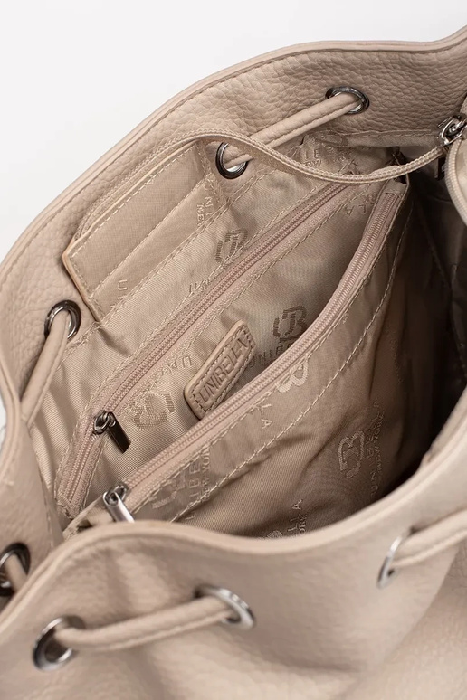 Tasche Įorek Damen in Sandfarbe