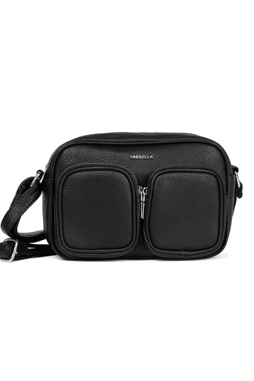 Schwarze kleine Tasche mit...