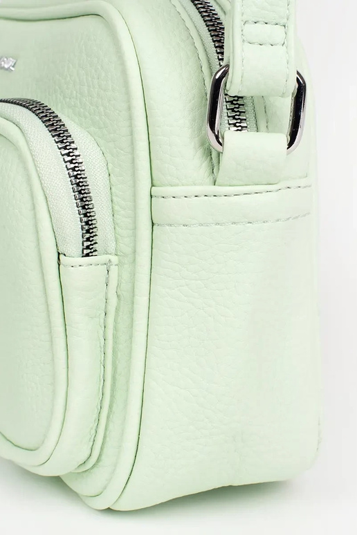 Grüne kleine Tasche mit Taschen