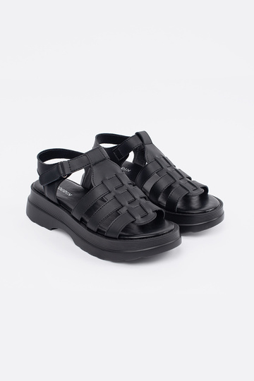 Schwarze Sandalen mit... 2