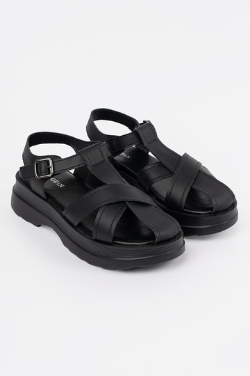 Schwarze Sandalen mit... 2