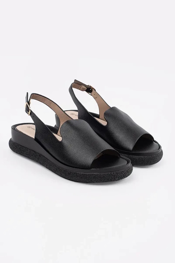 schwarze bequeme Sandalen... 2