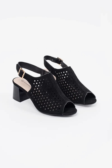 schwarze Sandalen mit... 2