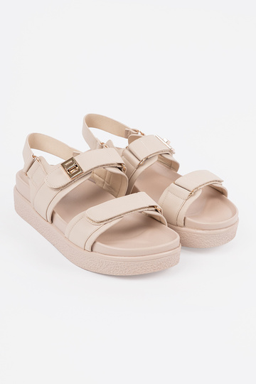 Sandalen in sandfarben mit... 2