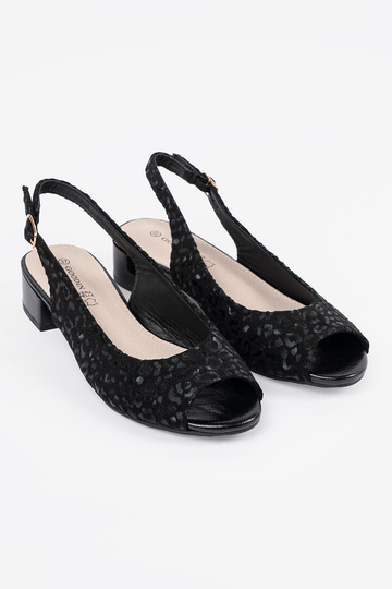 Schwarze Sandalen mit... 2