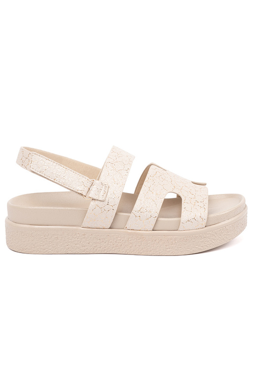 Klassische Sandalen mit Plattform in... Klassische Sandalen mit Plattform in...