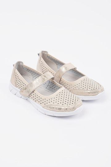 Weiße Halbschuhe 2