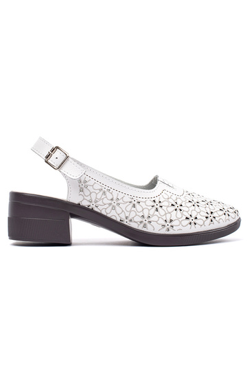 Beige Sandalen mit...