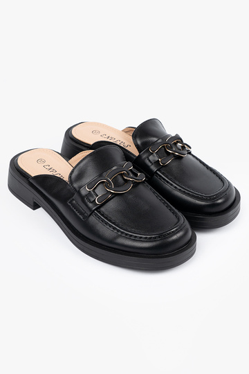 Schwarze Pantoletten aus... 2