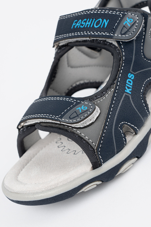 Dunkelblaue Jungen-Sandalen