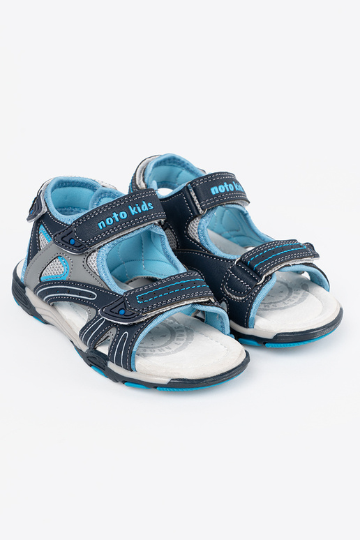 Dunkelblaue Jungen-Sandalen Dunkelblaue Jungen-Sandalen