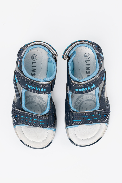 Dunkelblaue Jungen-Sandalen Dunkelblaue Jungen-Sandalen