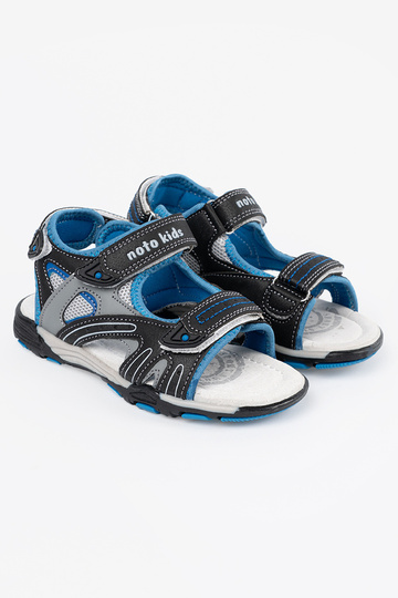 Schwarze Jungen-Sandalen 2