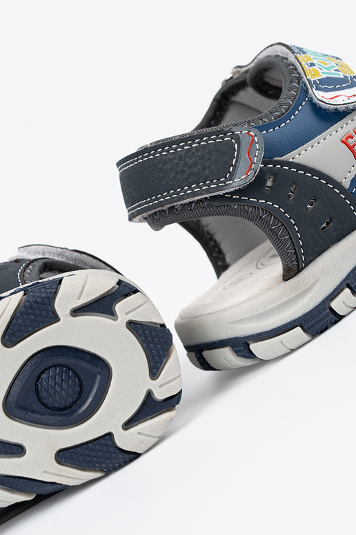 Blaue Jungen-Sandalen