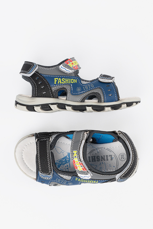 Blaue Jungen Sandalen
