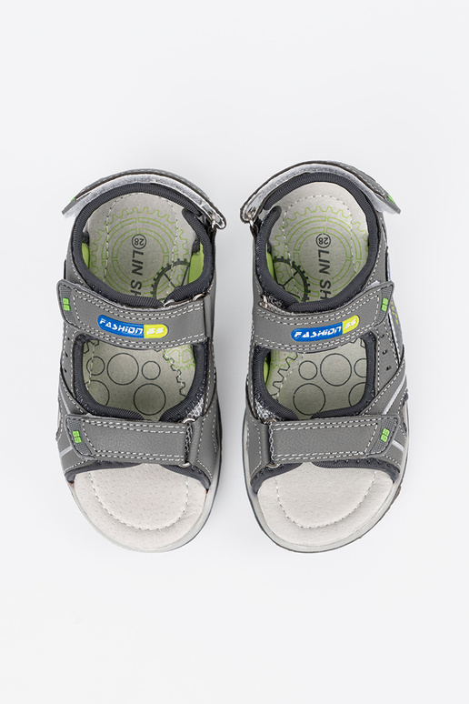 Graue Jungen Sandalen Graue Jungen Sandalen