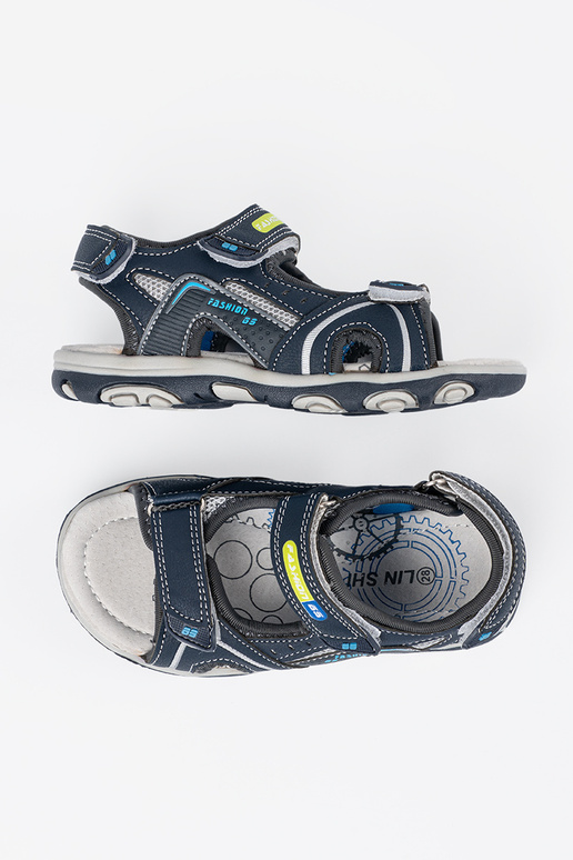 Blaue Jungen Schuhe