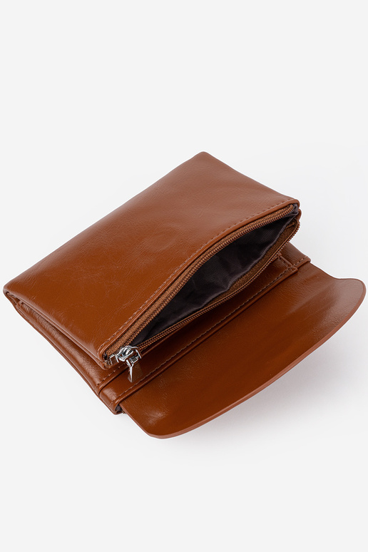 Elfenbeinfarbene Damenbörse Elfenbeinfarbene Damenbörse