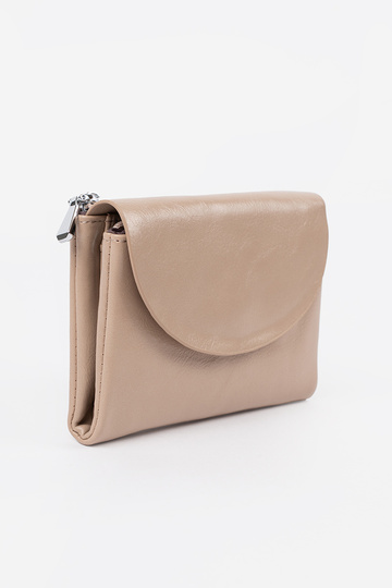 Helle sandfarbene Damenbörse 2