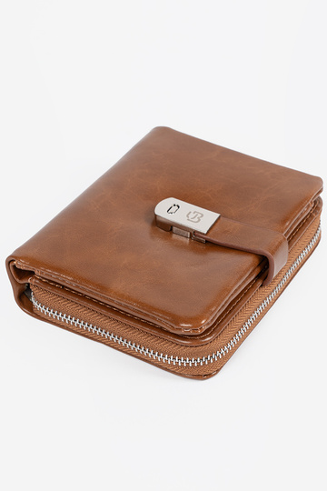 Elegante Damenbörse in Braun 2