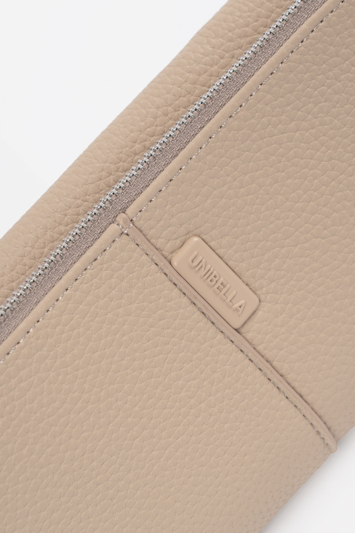 Sandfarbene Damenbörse