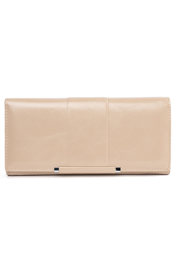 Elegante beige Damenbörse