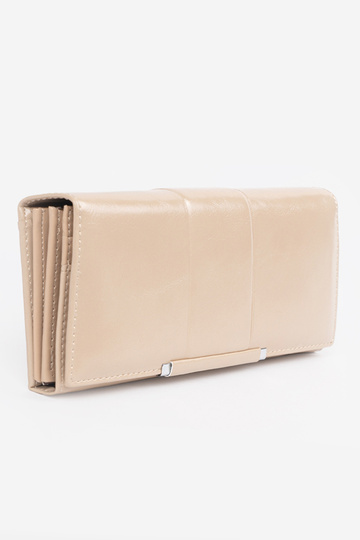 Elegante beige Damenbörse 2