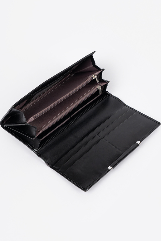 Elegante schwarze Damenbörse Elegante schwarze Damenbörse