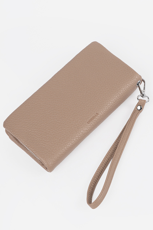 Große Damenbörse in elfenbeinfarben