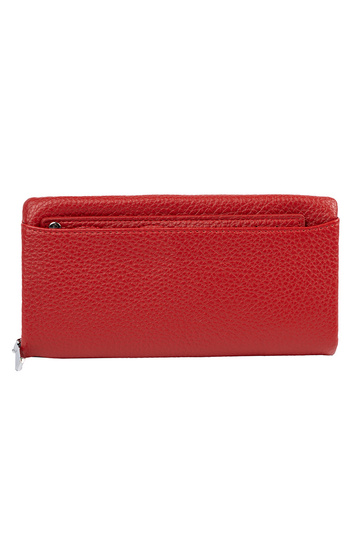 Große Damenbörse in rot