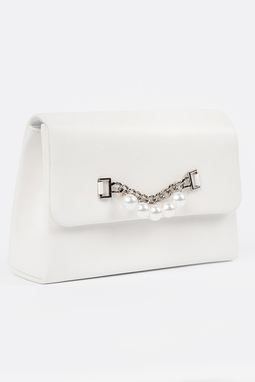 Elegante weiße Handtasche Elegante weiße Handtasche