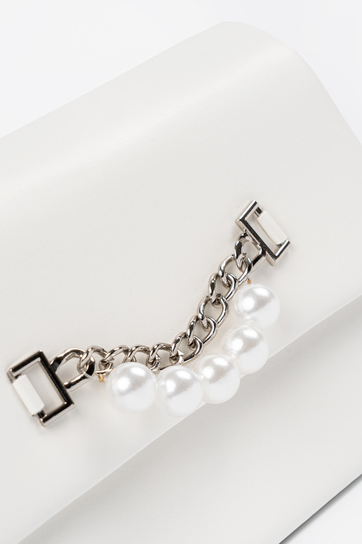 Elegante weiße Handtasche Elegante weiße Handtasche