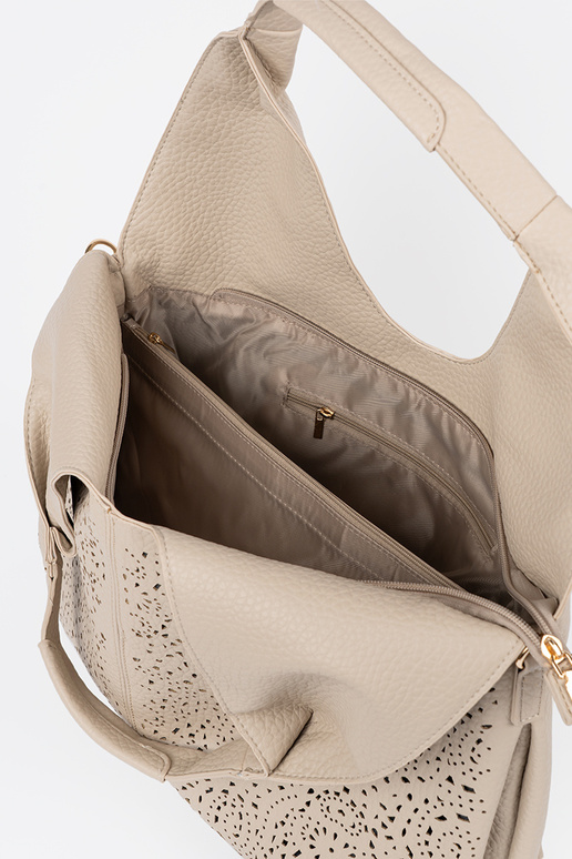 Elfenbeinfarbene durchbrochene...