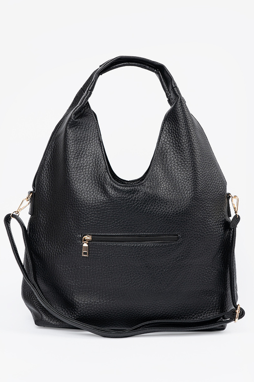 Schwarze durchbrochene Damenhandtasche