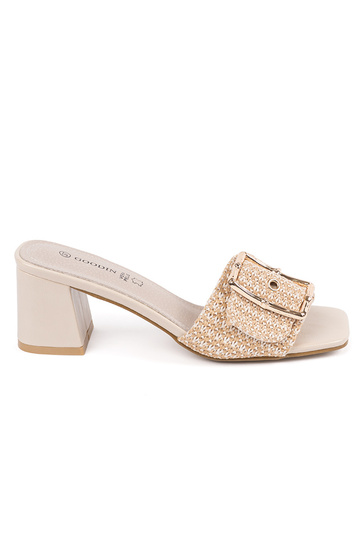 Damen Sandfarbene...