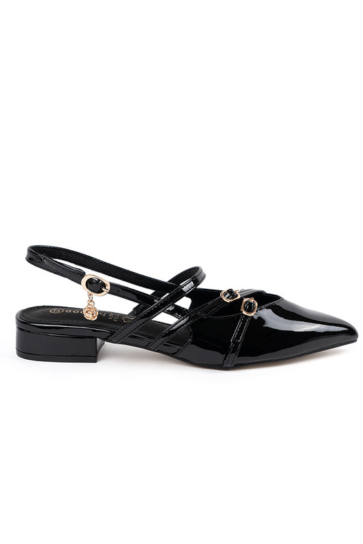 Lackierte Damen schwarze High Heels... Lackierte Damen schwarze High Heels...