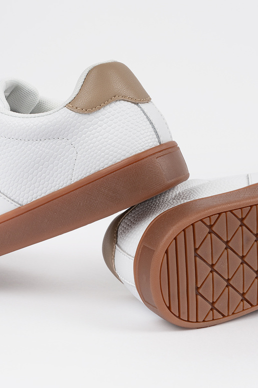 Weiße Wildleder-Sport Schuhe für... Weiße Wildleder-Sport Schuhe für...