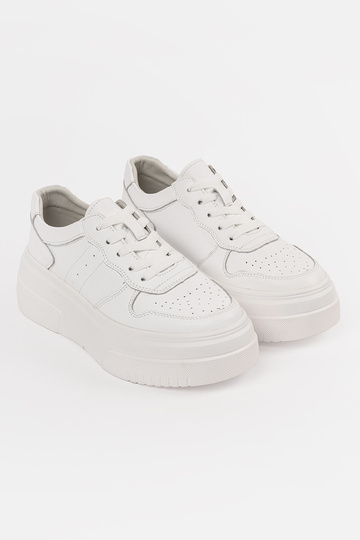 Weiße Leder-Damen-Sneaker... 2