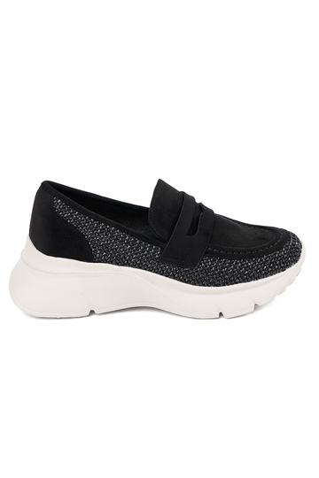 schZuarze Farbe Halbschuhe...