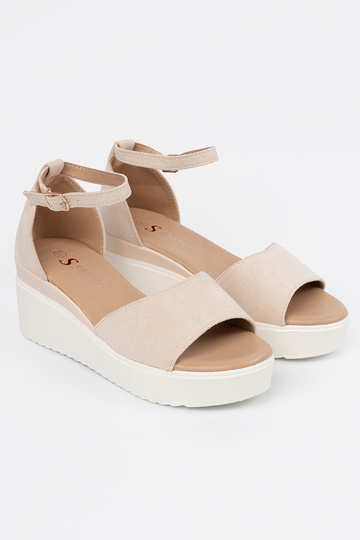 elfenbeinfarbe Sandalen... 2
