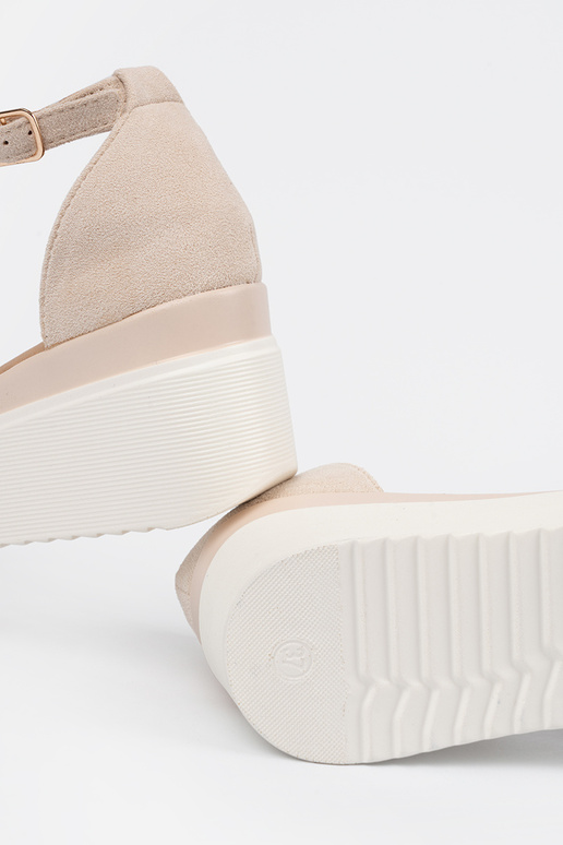 elfenbeinfarbe Sandalen Frauen na... elfenbeinfarbe Sandalen Frauen na...