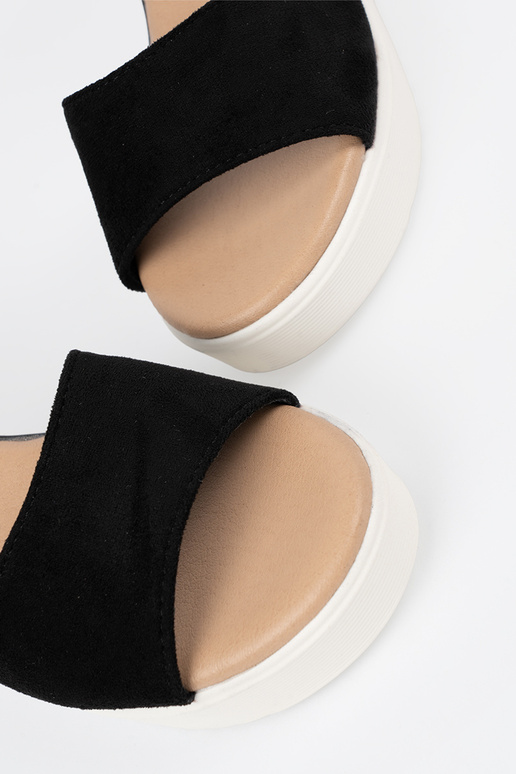 schZuarze Farbe Sandalen Frauen na...