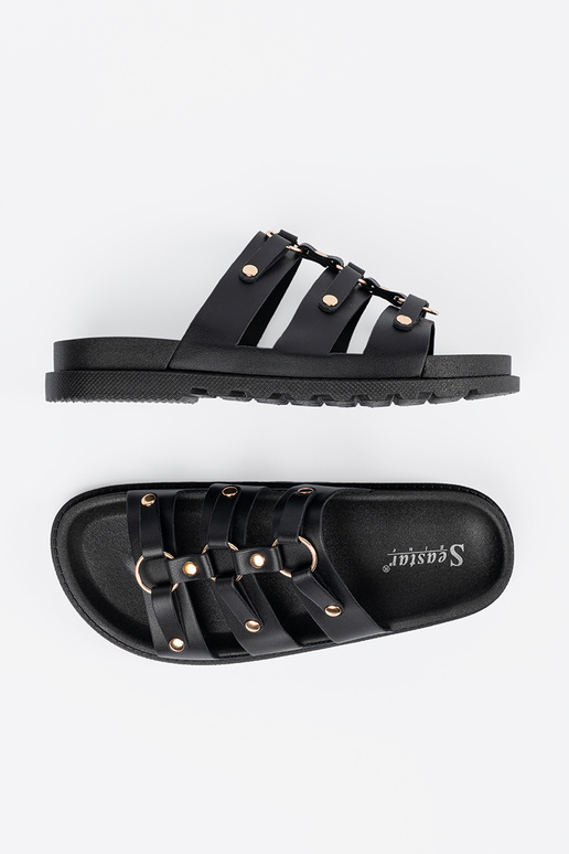 schZuarze Farbe Hausschuhe Frauen...