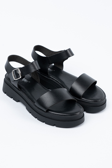 Schwarze Damen-Sandalen mit... 2
