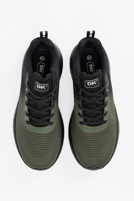 Dunkelgrüne Herren-Sportschuhe