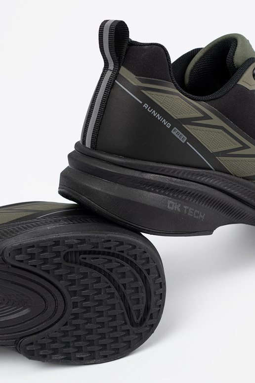 Schwarze Schuhe mit grauen Akzenten DK