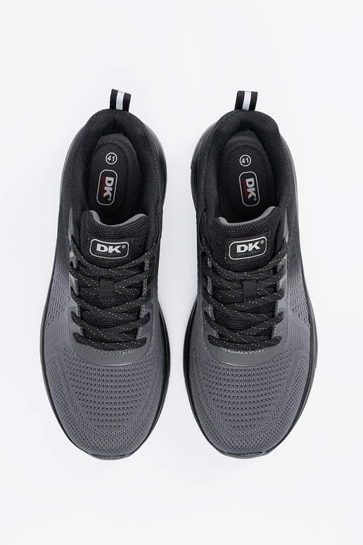 Schwarze Herren-Sport-Schuhe mit...