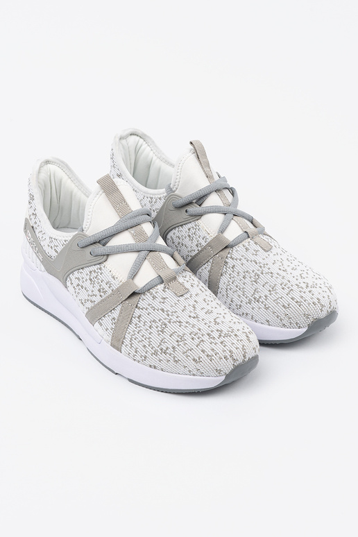 Sportliche weiße-graue Schuhe