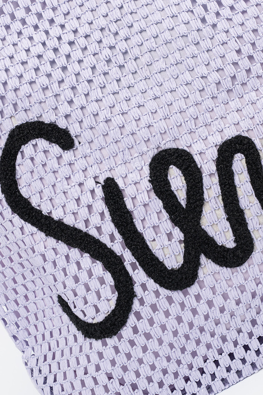 Violette Strandtasche Violette Strandtasche